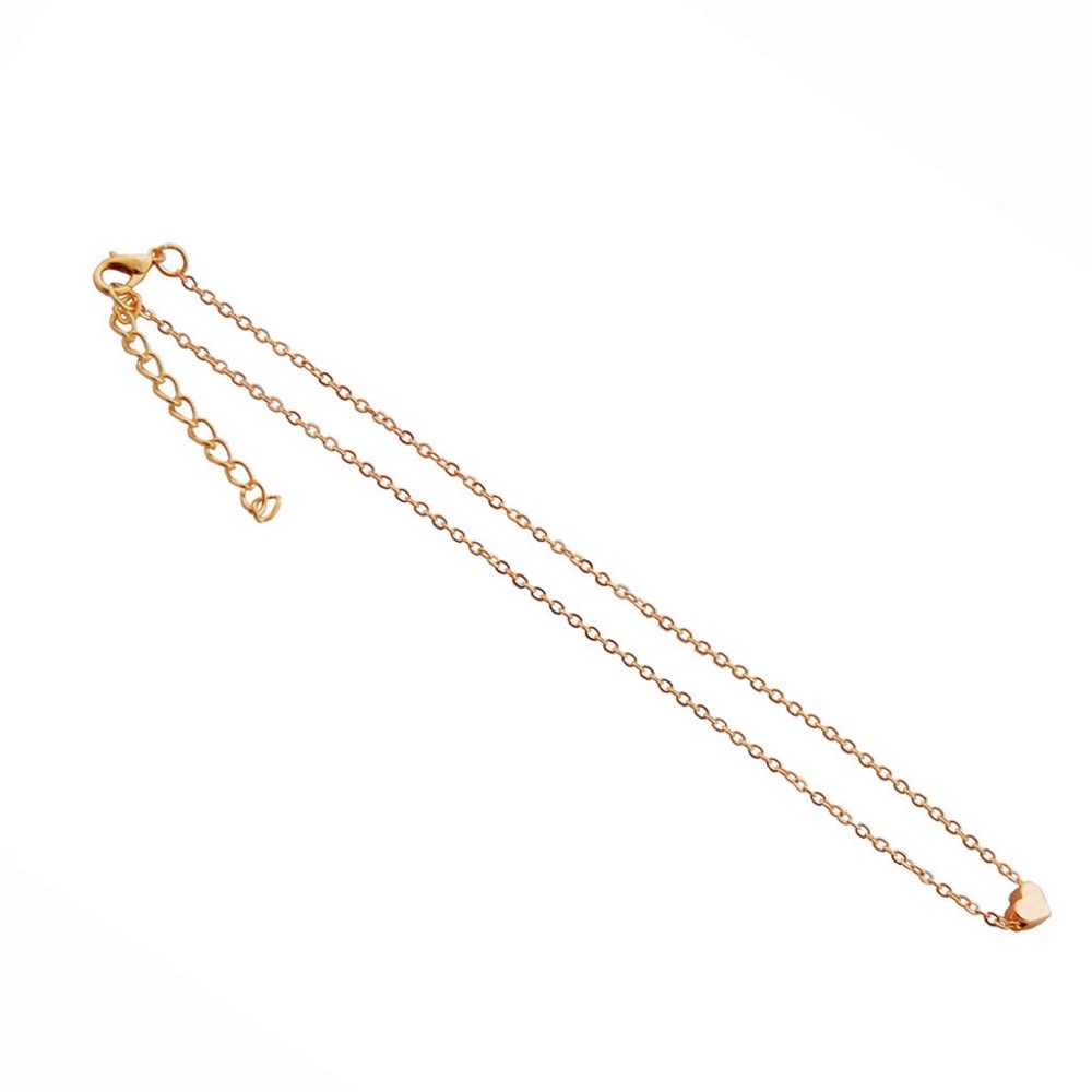 Dainty Gold Heart Necklace, NEW - Picture 2 of 3